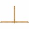 Ekena Millwork Eugene Rough Sawn Timber Gable Bracket, Western Red Cedar, 108"W x 63"H x 4"D x 4"F, 14/12 Pitch GBW108X63X0404EUG00RWR - alternate 1
